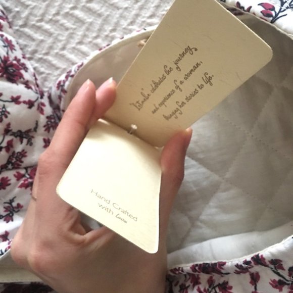 NWT Anthro red and white floral quilted blouse 2X - Picture 8 of 11